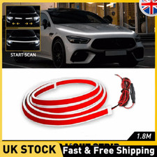 180cm Dynamic Scan Start Up Hoodbeam Car Hood Led White Strip Kit Running Light