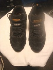 DeWalt Panther 2   Safety Trainer Shoe, Size 5. - Black/Grey