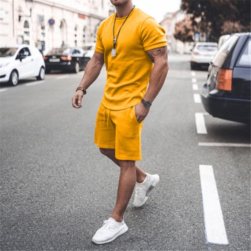 Mens shirt shorts set - mens, summer