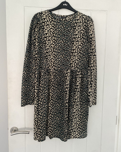 Zara green leopard animal - zara,