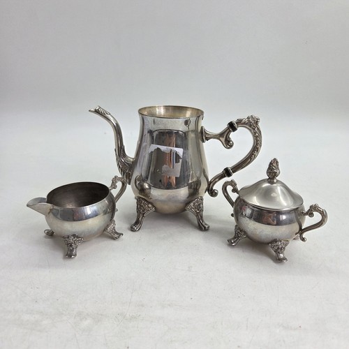Vintage silver plated - plated, tea