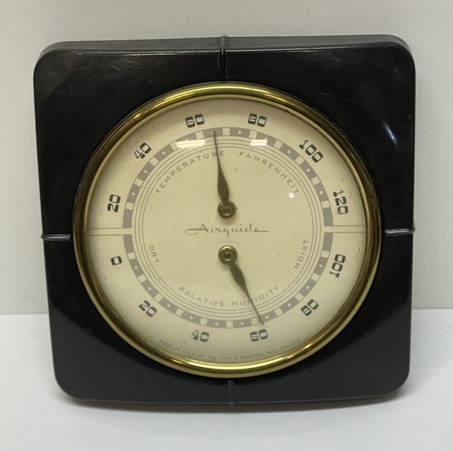 Antique airguide thermometer - antique,
