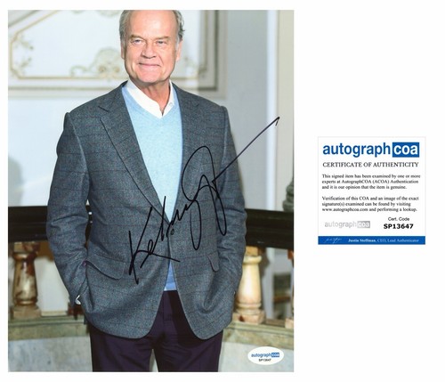 Kelsey grammer autograph - kelsey, actor