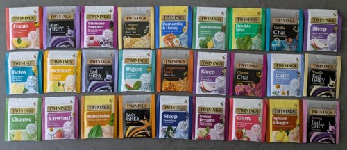 Twinings tea envelopes bags - tea,