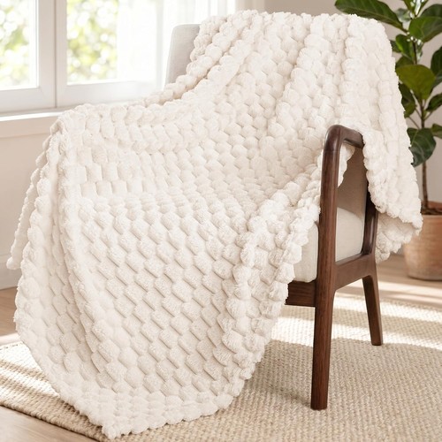 Large fleece throw blanket - fleece,