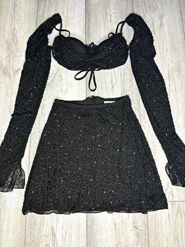 Polly black embellished - polly,