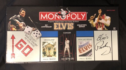 Monopoly elvis 25th - elvis,
