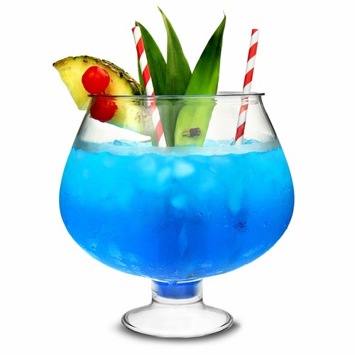 Plastic footed cocktail fish - plastic,