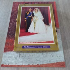 ROYAL WEDDING JIGSAW 1981 CHARLES & DIANA 500 PIECE FALCON DE-LUXE