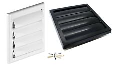 Gravity Flaps Louvre Cover Air Vent Grill Ventilation Duct Fan Wall Grille New