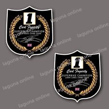 Carl Fogarty Logo Gloss Weatherproof Decal Sticker