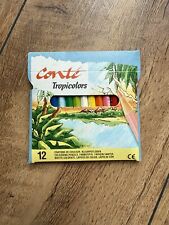 Conte Tropicolours Pencil Crayons 12 Pack