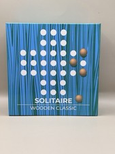 Solitaire Wooden Marbles Board