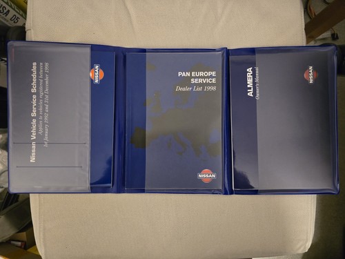 Nissan almera owners handbook - nissan,