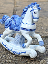 Vintage Large Blue Decorative