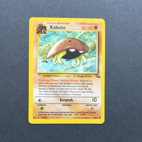 Kabuto pokemon card - ,