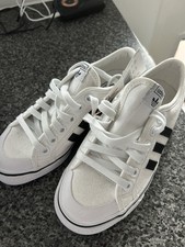 adidas Nizza Lo Junior White
