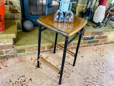Vintage School Lab  Stool, Coffee Table, Sofa Table, Side Table, Plant Stand