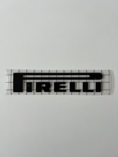 Pirelli Tires Logo Sticker Die