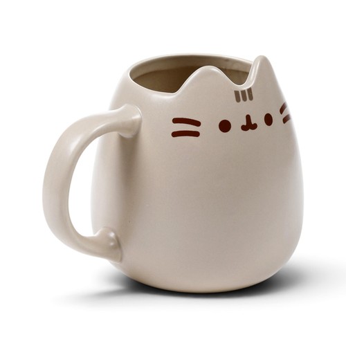 Pusheen the cat ceramic shaped - pusheen,