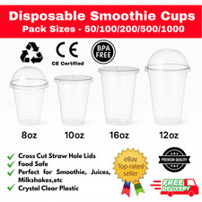 Disposable Plastic Smoothie