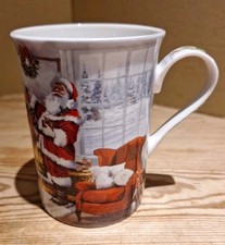Santa Mug, Fine Bone China The