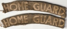 WW2 Home Guard : PRINTED Cloth