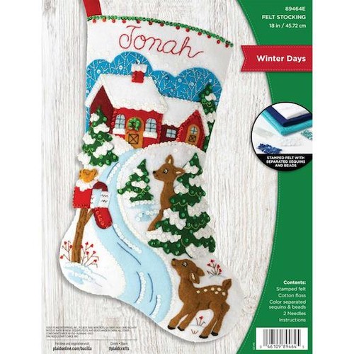 Bucilla felt christmas - bucilla,