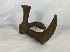 Vintage cast iron triple - vintage, shoe