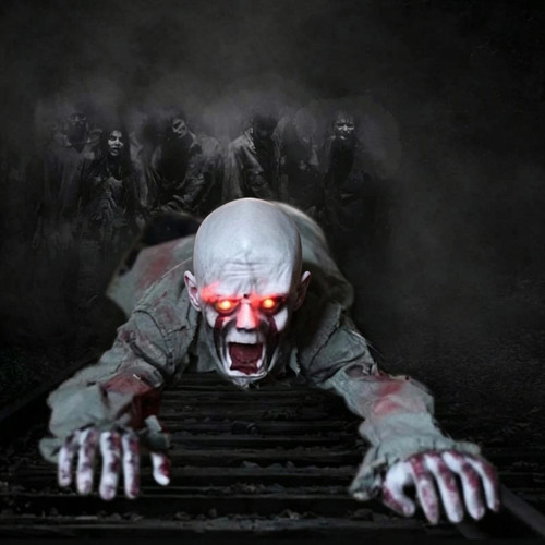 Halloween crawling ghost prop - halloween,
