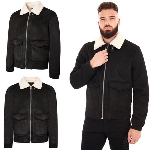 Mens sherpa fleece - sherpa, lined