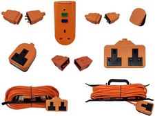 Orange Accessories Plug Socket