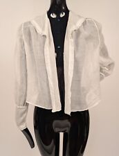 EDWARDIAN WHITE MUSLIN BLOUSE