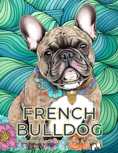 French bulldog coloring book - coloring,