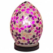 Egg Lamp Mini Mosaic Glass
