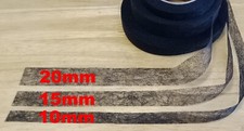 3 Meters (118") Black Iron-On Hemming Tape Wonder Web No Sewing Craft 3 Widths