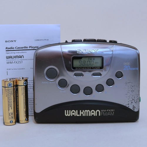 Sony walkman fx261 portable - wm-fx261,