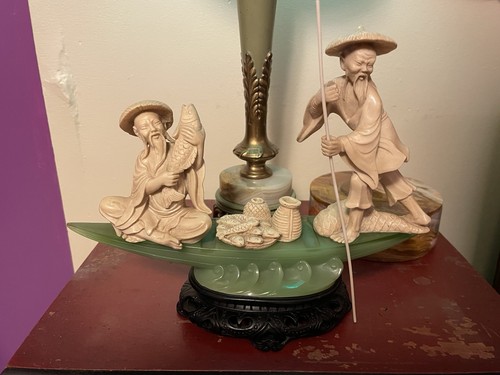 Vintage statue asian - statue, of