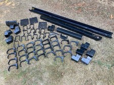 Black Square Guttering & Drainpipe Set - Job Lot