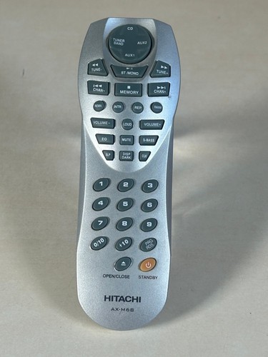 Hitachi m68 silver - ax-m68, remote