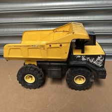 Tonka Mighty Truck Yellow Metal Lorry Toy Large