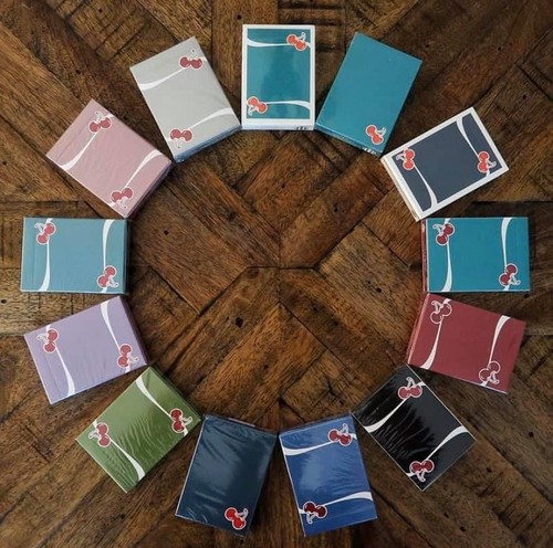 Cherry casino playing cards - cherry,