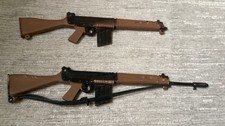 2 x Vintage Action Man Toy Rifles