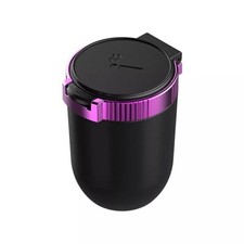 Portable Car Ashtray Cup with Light and Lid LED Car Ashtray Auto Parts