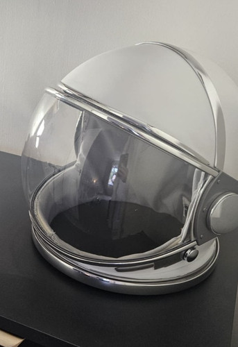 Led astronaut helmet - astronaut, flip
