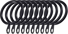 12 Deluxe Metal Curtain Rings