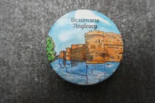 Beaumaris Anglesey Pin Badge Button (L35B)