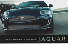 Jaguar XK Specifications 2010 UK Market Brochure Coupe Convertible Portfolio XKR