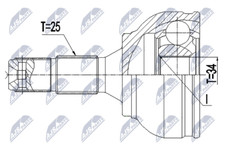 NTY NPZ-PE-034 Joint Kit