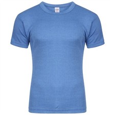 3 PACK MENS THERMAL VEST SHORT SLEEVE HEAT INSULATORS HEAT TRAP TECHNOLOGY S-XXL